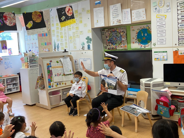 銅鑼灣維多利亞幼稚暨國際幼兒園。（學校網站圖片）